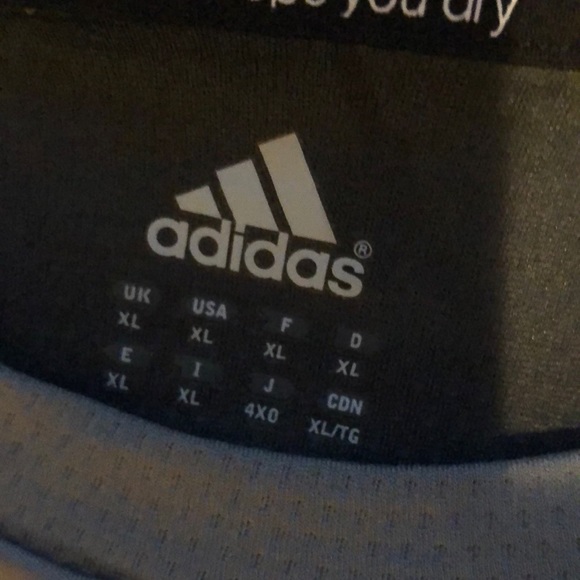 Adidas size XL grey climate control tank muscle shirt like new - Picture 2 of 8